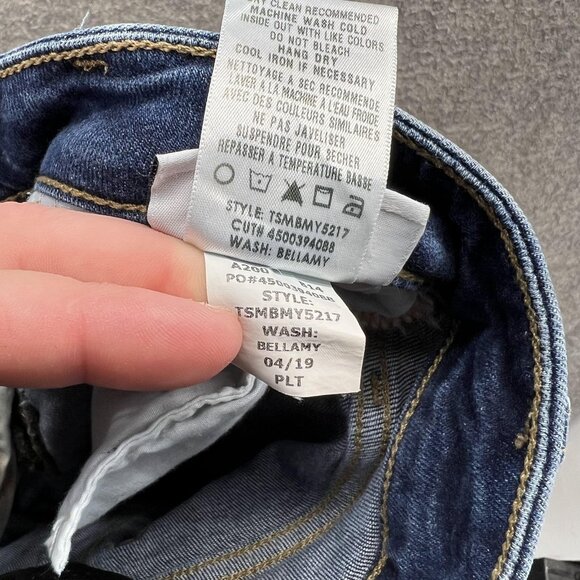 Joes Jeans The Callie Jeans Womens 24 Blue Cropped Boot Button Fly Lightwash - Picture 13 of 15